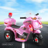 Police Patrol Ride on Motorbike - Pink