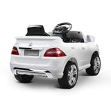 Mercedes Benz ML350 Licensed Electric Ride on Car - White