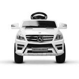 Mercedes Benz ML350 Licensed Electric Ride on Car - White