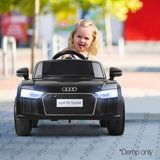 Audi R8 Licensed Electric Ride on Car - Black