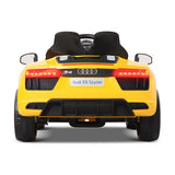 Audi R8 Licensed Electric Ride on Car - Yellow