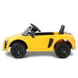 Audi R8 Licensed Electric Ride on Car - Yellow