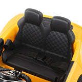 Audi R8 Licensed Electric Ride on Car - Yellow