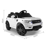 Range Rover Coupe Electric Ride on Car - White