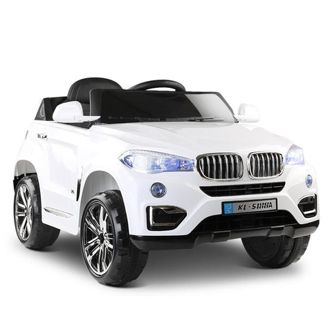 BMW Style X5 Electric Ride On Car - White