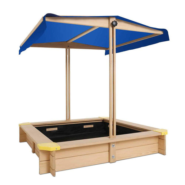 Shady Wooden Sandpit