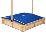 Shady Wooden Sandpit