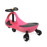 Wiggle Scooter Swing Ride On Car - Pink