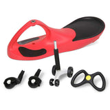 Wiggle Scooter Swing Ride On Car - Red