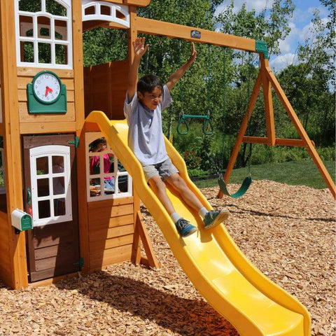 Kids Playground For Backyard Kidkraft Spring Meadow Fort Play And