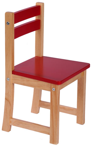TikkTokk Little Boss Table Chairs Set Square Red – Swing and Play