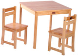 TikkTokk Little Boss Table & Chairs Set - Square Green