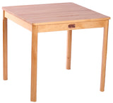 TikkTokk Little Boss Table & Chairs Set - Square Natural