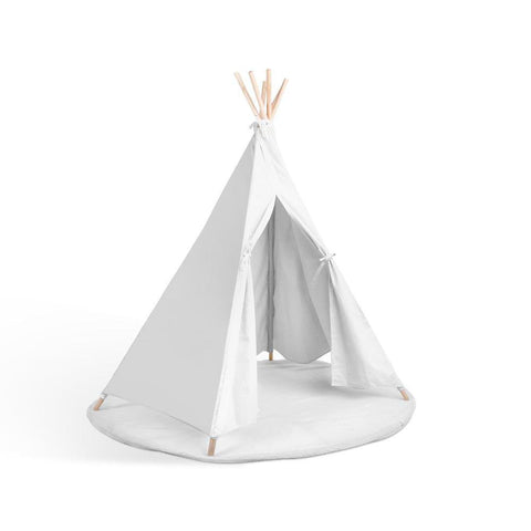 Canvas Hexagonal Teepee - White