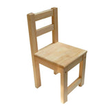 Qtoys Rubber Wood Standard Chair