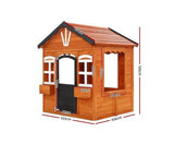 Flower Box Wooden Cubby Play House