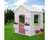 Wooden Cottage Cubby House with Floor
