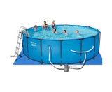 Bestway Steel Pro Round Frame Pool - 4.57 x 1.22M