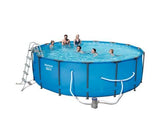 Bestway Steel Pro Round Frame Pool - 4.57 x 1.22M