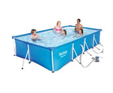 Bestway Rectangular Steel Frame Swimming Pool 4 x 2.11m