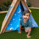 KidKraft A-Frame Hideaway & Climber