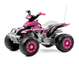 peg-perego Corral T-Rex Pink 12v Motorbike Ride On