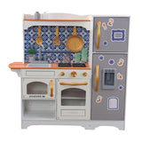 KidKraft Mosaic Magnetic Play Kitchen with EZ Kraft Assembly™