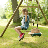 Plum Gibbon Wooden Swing Set - Swing and Play - 3