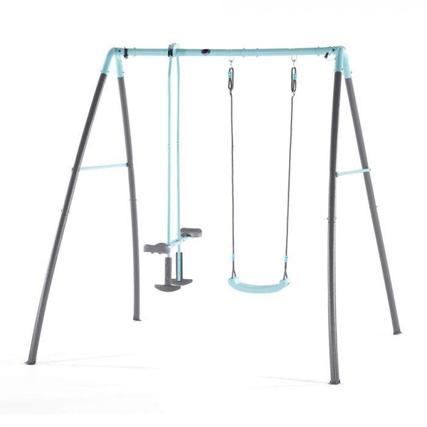 Plum Premium Metal Single Swing & Glider With Water Mist