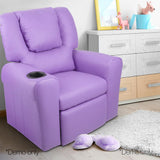 Lazy Boy Reclining Arm Chair - Purple