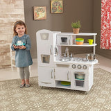 KidKraft White Vintage Kids Play Kitchen