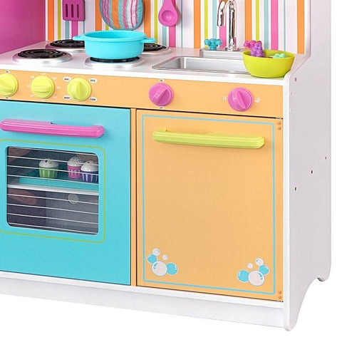 KidKraft Deluxe Big and Bright Kids Kitchen – Swing and Play
