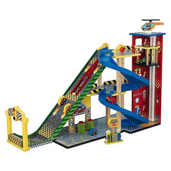 KidKraft Mega Ramp Racing Set Swing and Play