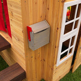 KidKraft Modern Outdoor Wooden Cubby Playhouse