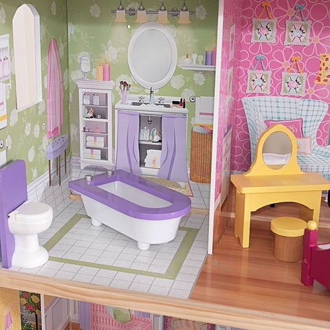 KidKraft Majestic Mansion Dollhouse Swing and Play