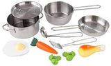 kidkraft deluxe cookware set