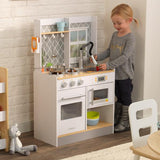 KidKraft Let's Cook Wooden Play Kitchen