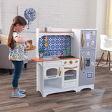 KidKraft Mosaic Magnetic Play Kitchen with EZ Kraft Assembly™