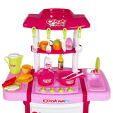 Mini Chef Kitchen & Cookware Set - Pink