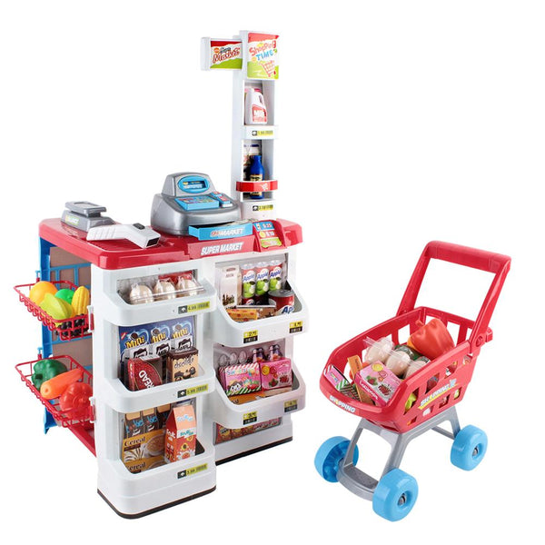 Super Market & Trolly Set