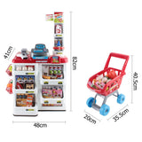 Super Market & Trolly Set