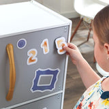 KidKraft Mosaic Magnetic Play Kitchen with EZ Kraft Assembly™