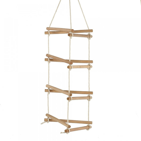 Plum 3 Sided Rope Ladder Swing Accessory - Lime Hangers