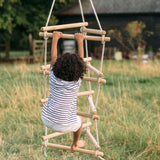 Plum 3 Sided Rope Ladder Swing Accessory - Lime Hangers