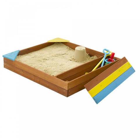 Plum Store-it Wooden Sand Pit - Swing and Play - 1