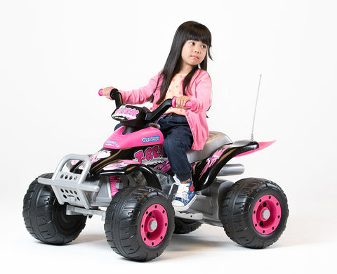 peg-perego Corral T-Rex Pink 12v Motorbike Ride On