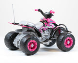 peg-perego Corral T-Rex Pink 12v Motorbike Ride On