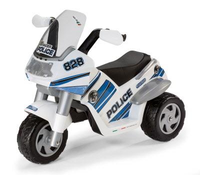 peg-perego Raider Police 6v Motorbike Ride On