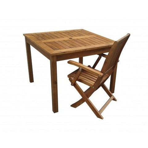 Qtoys Outdoor Table and 2 Arm Chairs