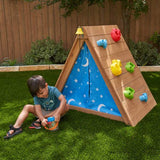 KidKraft A-Frame Hideaway & Climber